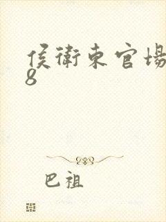 侯卫东官场笔记8