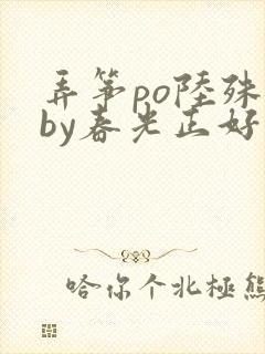 弄筝po陆殊词by春光正好