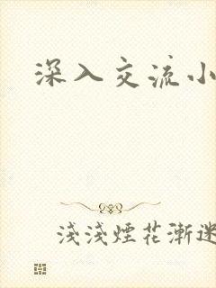 深入交流小说