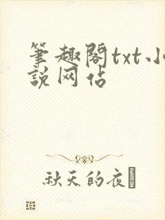 笔趣阁txt小说网站