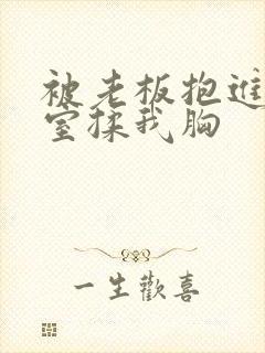 被老板抱进办公室揉我胸