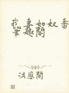 我妻如奴番外篇笔趣阁