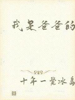 我是爸爸的玩具