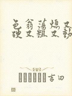 色翁荡熄又大又硬又粗又动态图