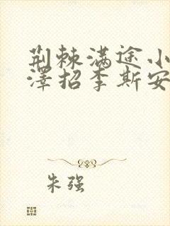 荆棘满途小说李泽招李斯安