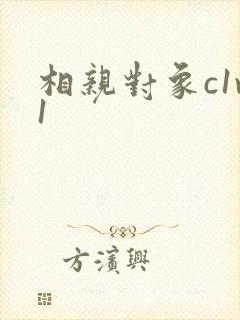 相亲对象c1v1