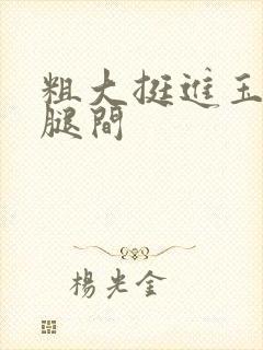 粗大挺进玉芬双腿间