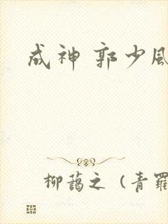 成神 郭少风