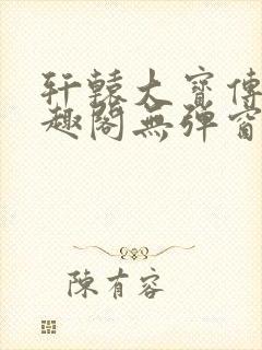 轩辕大宝传奇笔趣阁无弹窗