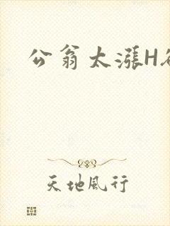 公翁太涨H欲渴
