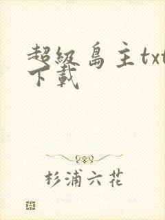 超级岛主txt下载