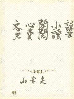 文心阁小说全文免费阅读笔趣阁