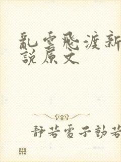 乱云飞渡新编小说原文
