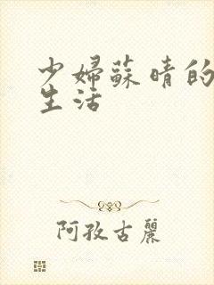 少妇苏晴的性荡生活