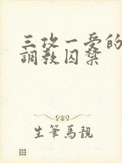 三攻一受的3p调教囚禁