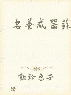 名养成器苏沫沫