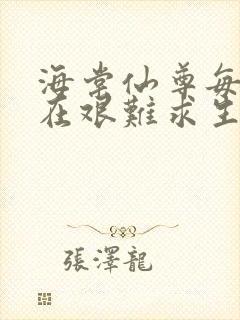 海棠仙尊每天都在艰难求生