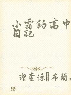 小霜的高中成长日记