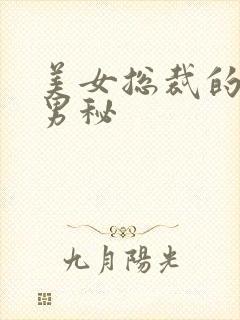 美女总裁的贴身男秘