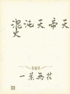 混沌天帝天地大火