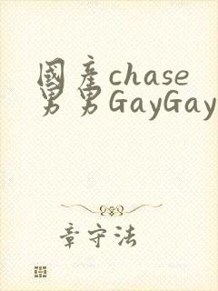 国产chase男男GayGay
