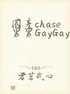 国产chase男男GayGay