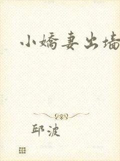 小娇妻出墙记