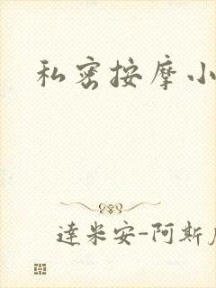 私密按摩小说