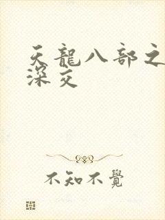 天龙八部之极乐深交