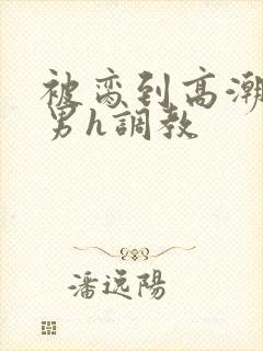 被脔到高潮的直男h调教