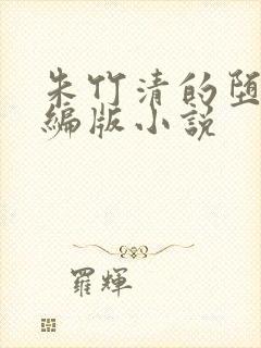 朱竹清的堕落改编版小说