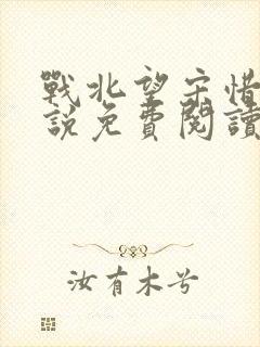 战北望宋惜惜小说免费阅读全文