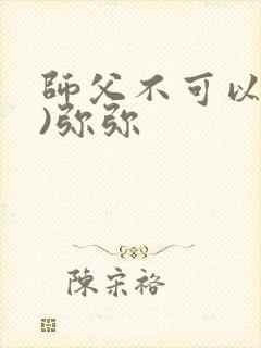 师父不可以(限)弥弥