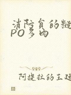 消防员的糙汉文PO多肉