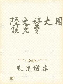 陆文婷大团圆小说免费