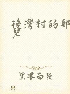 后湾村的那些事儿