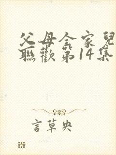 父母全家儿女大联欢第14集