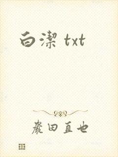 白洁 txt