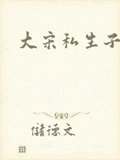大宋私生子