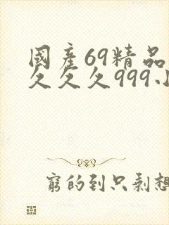 国产69精品久久久久999小说