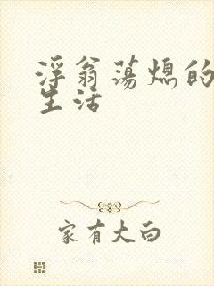 浮翁荡熄的幸福生活
