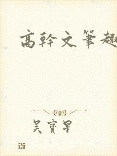 高干文笔趣阁
