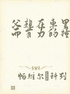 父亲在车里缓慢而有力的撞着