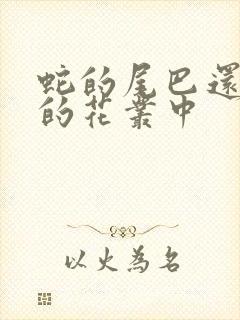 蛇的尾巴还在我的花丛中