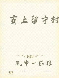 霸上留守村妇