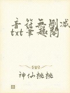 音符无删减全文txt笔趣阁