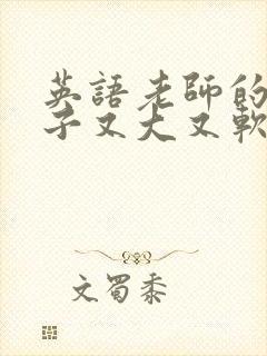 英语老师的小兔子又大又软