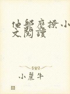 他那么撩小说全文阅读