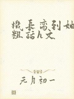 机长脔到她哭h粗话h文