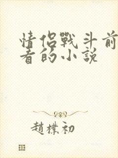 情侣战斗前适合看的小说